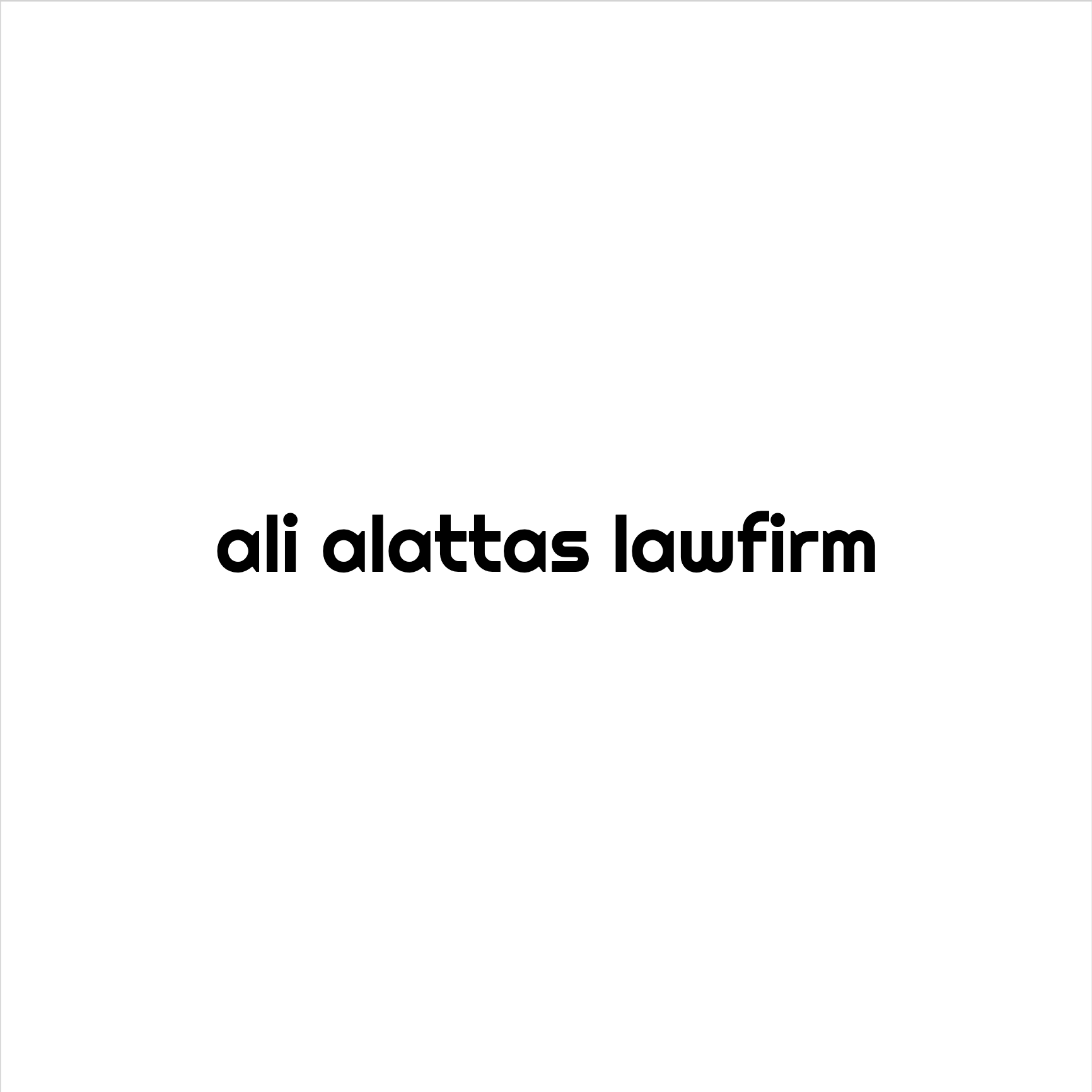  شركة علي أحمد علي العطاس للمحاماة والاستشارات القانونية 