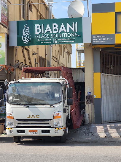 Biabani Glass Solutions & Aluminium Fabrications.