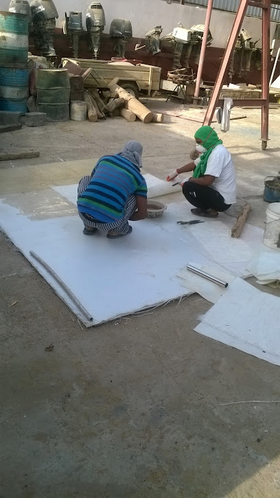 المرساة لصيانة القوارب و الفيبرجلاس