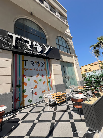 Troy Coffee Lounge. The HUB of the coffee(مركز القهوة)
